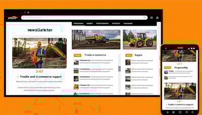 Newsletter signup for 24/7 tradie and e-commerce support Newsletter signup for 24/7 tradie and e-commerce support